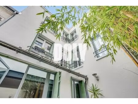 magnifique maison de ville en plein centre de levallois perret