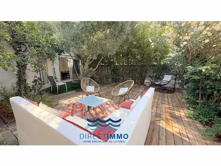 carnon-plage villa f5 avec garage