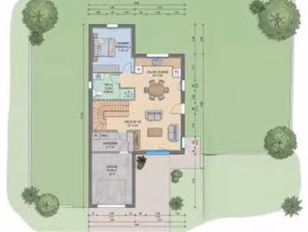 vente maison à saint-aubin-du-cormier (35140) : à vendre / 97m² saint-aubin-du-cormier