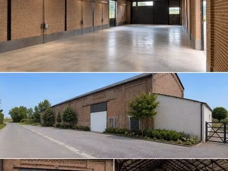 hangar 900m2 + 2700m2 de terrain