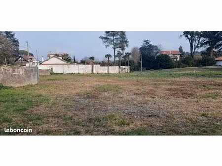 terrain à bâtir anglet limite biarritz