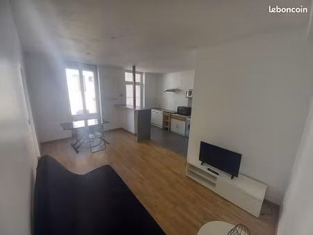 t2 40m² meublé + équipé gare d'oullins