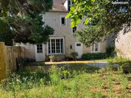 maison de charme meublée 4 ch  jardin — bourron-marlotte