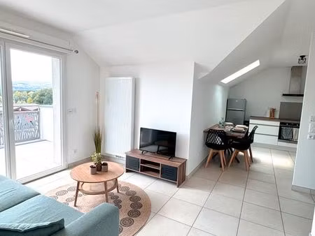 t2 meublé 45 m² à nangy – proximité genève