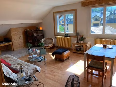 t2 meublé 50 m² – location à l’année – le fayet / saint-gervais-les-bains