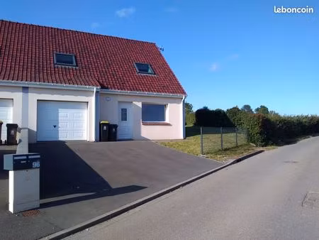 maison semi individuelle à 15 min de lumbres et 20 min de boulogne sur mer