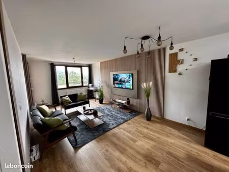 à louer – t3 avec balcon et garage – saint-maurice-l’exil