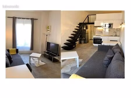 très grand studio meublé 38 m2