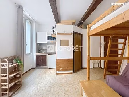 studio 1 pièce 17 m²