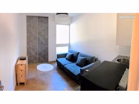 studio meublé dans résidence sécurisée