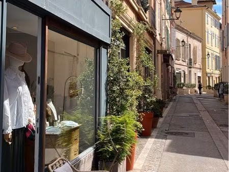 reprise magasin – local commercial aménagé - le cannet historique