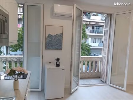 ? studio meublé étudiant rénové 2026 – balcons & clim - proche tram – nice valrose / cesso