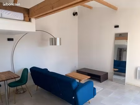 studio meublé à villebarou