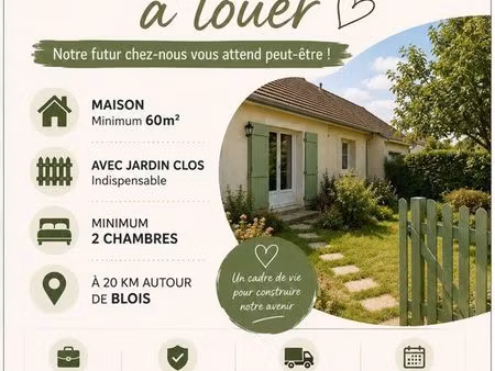 recherche maison avec jardin clos ?