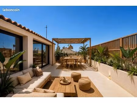 rare duplex t5 a creer avec grande terrasse vue mer