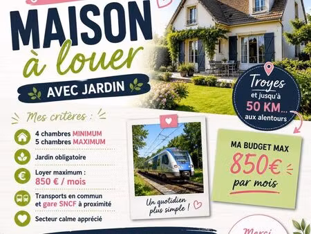 recherche maison de location