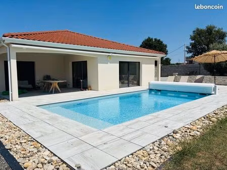 maison plain-pied 145 m² - piscine - 4 ch - garage double