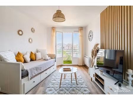 studio meublé rénové de 26 m² avec balcon sud – gare saint-charles – ascenseur