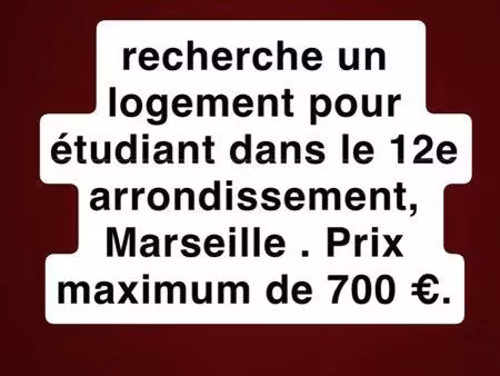 recherche un appartement étudiant