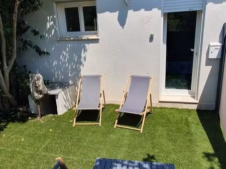 studio 23m² + extérieur + parking