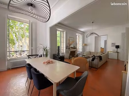 appartement t6/7 de 192m²  aix en provence  centre ville / quartier mazarin