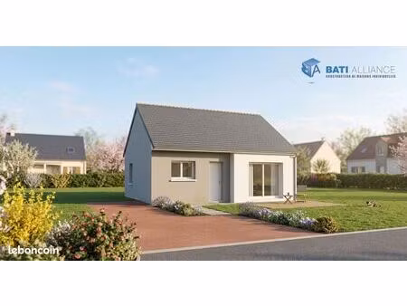 projet de construction d'une maison 53 m² avec terrain à entrammes (53)