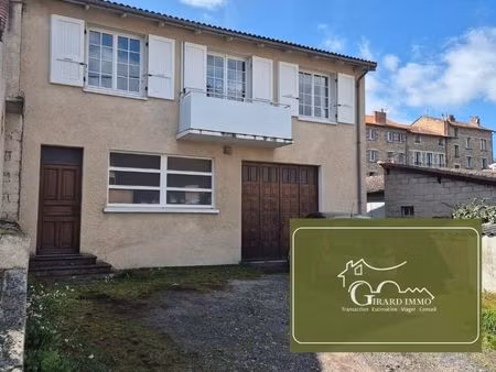 le puy en velay maison avec terrain et grand sous sol