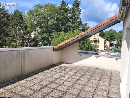 appartement villers les nancy 102 m² avec 2 garages fermés et terrasse