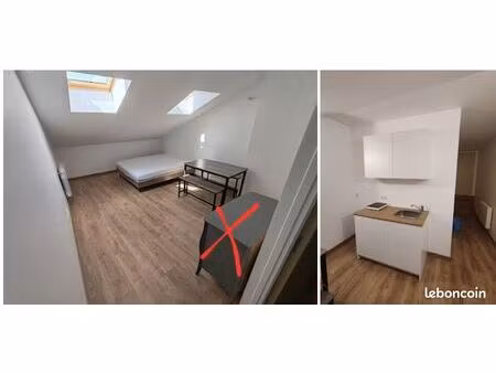 appartement mansardé rénové plein centre-ville de verdun