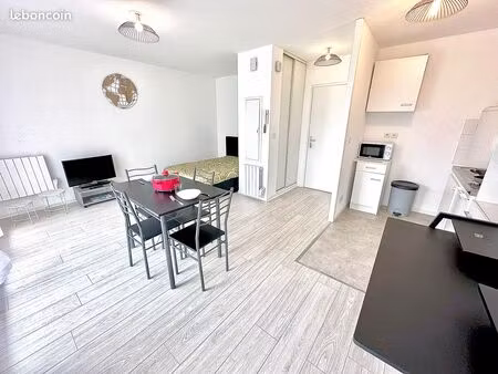 studio 29 m2 meuble et equipe avec garage