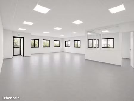 à louer – plateau de bureaux rénové de 165 m² + parking – heillecourt