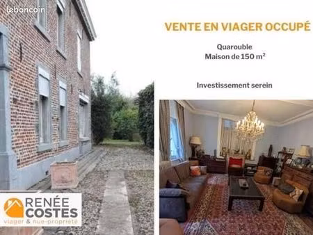 maison en viager 8 pièces 150 m²