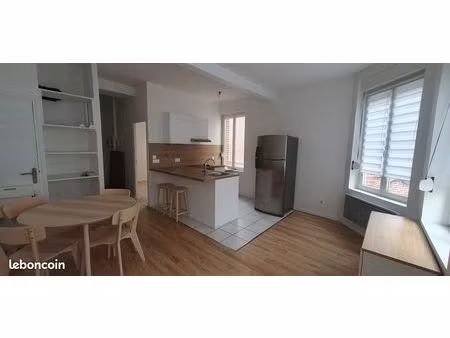 charmant t2 meublé de 38 m² – centre de lannoy