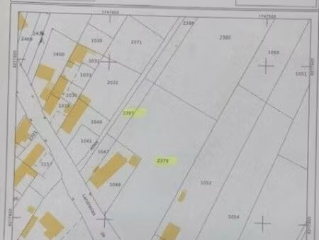 terrain 4090 m² preux au bois
