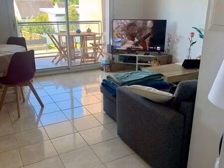 appartement 44m2 traversant avec balcon secteur tohannic