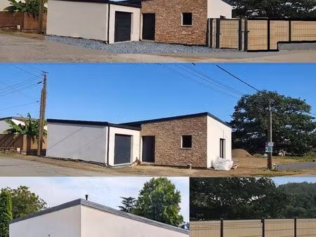 location maison neuve contemporaine de 100m² - jardin  terrasse & garage à ploërmel