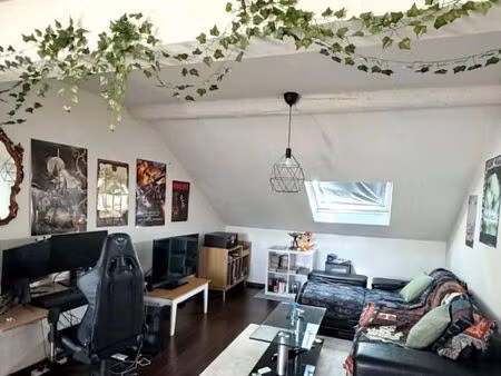 appartement 2 pièces 52 m² - meublé  équipé - algrange