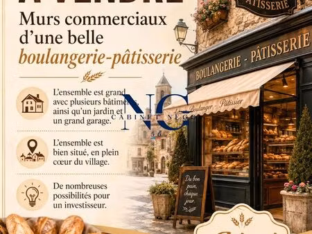 boulangerie  murs commerciaux pontivy