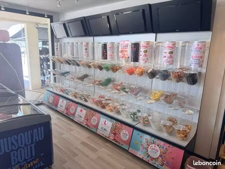 ? à vendre – concept de boutique de confiserie clé en main
