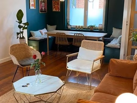 maison 1930 semi mitoyenne – 107 m² – 4 chambres – centre marquette-lez-lille