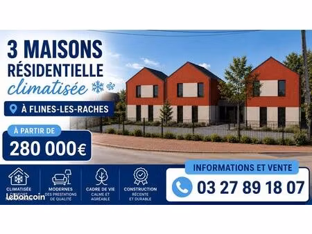 maison neuve à flines les raches
