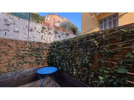 appartement nice studio 26 95m² avec terrasse
