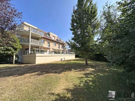 robertsau  5p 118 m2 terrasses et jardin commun