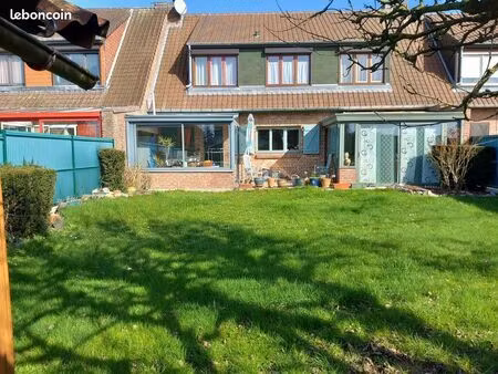 maison 124m2 jardin 4 chambres garage