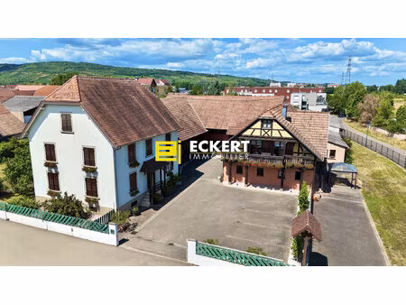 dorlisheim – ensemble immobilier de caractère sur environ 14