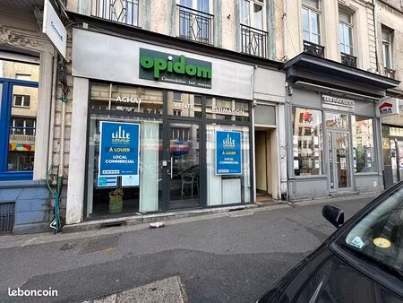 local commercial 105 m² lille