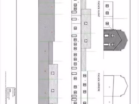 à vendre – projet immobilier de 13 logements avec fort potentiel – proche de douai