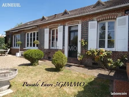maison familiale rare à auneuil | jardin paysagé 875 m² | centre-ville commerces