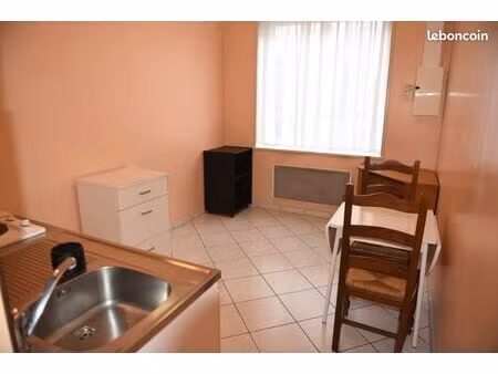 appart meublé t2 - 25 m2 au rdc à armentières