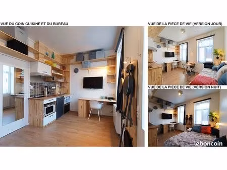 studio meublé tout équipé